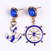 Personality Style Anchor Earrings